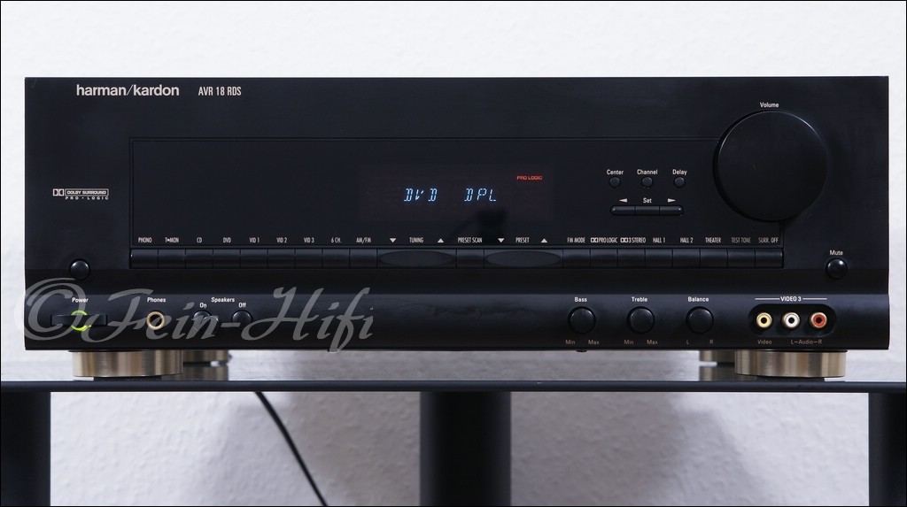 Harman Kardon AVR18 RDS Dolby Surround AV Receiver gebraucht