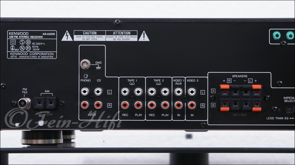 Kenwood KRA5010 HiFi Stereo Receiver mit Equalizer FeinHiFi