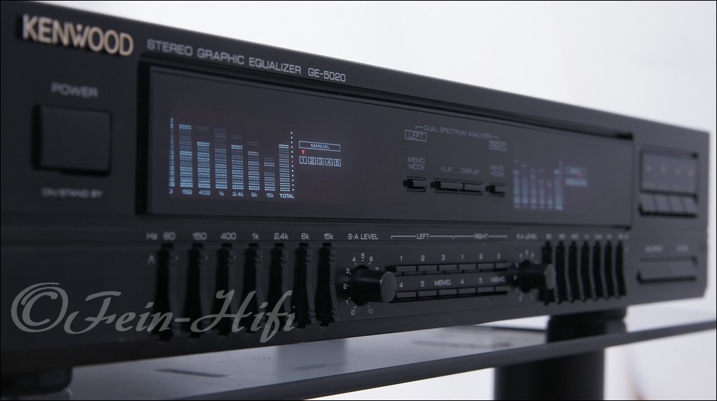 Kenwood GE5020 Equalizer mit Sprectrum Analyzer FeinHiFi Shop