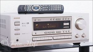 Onkyo TX-DS575 Dolby Digital DTS 5.1 Receiver champagner