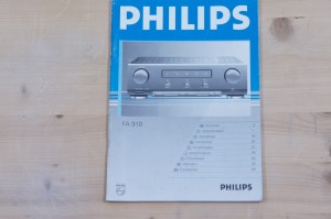 Bedienungsanleitung für PhilipsVerstärker FA-910