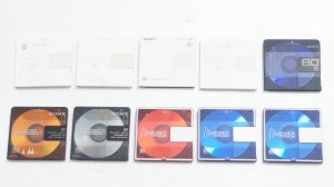 10 x Sony MD Minidisc 80 min 10 x Sony MD Minidisc 80 min