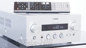 Yamaha R-840 Stereo 2.1 Receiver silber