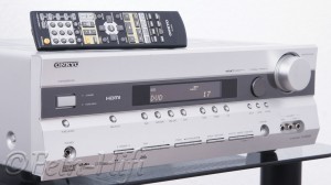 Onkyo TX-SR505E Dolby Digital DTS 7.1 Receiver mit HDMI silber