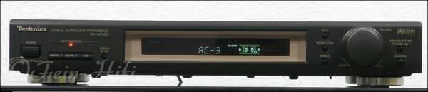 Zeigt die Frontansicht von Technics SH-AC300 D