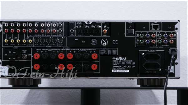 Zeigt die Extraansicht von Yamaha HTR-N5060 H