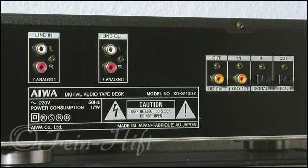 AIWA XD-S1100 High-End DAT-Recorder