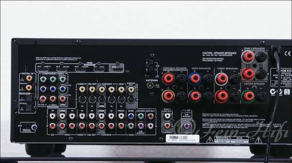 Zeigt die Extraansicht von Onkyo TX-SR606 HDMI 7