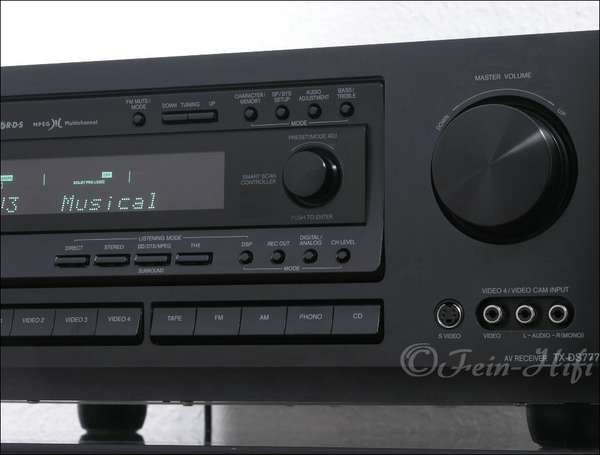Zeigt die Detailansicht-Rechts von Onkyo TX-DS777 THX-S