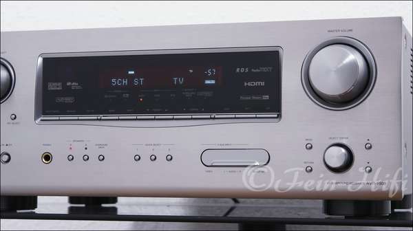 Zeigt die Detailansicht-Rechts von Denon AVR-1908 D