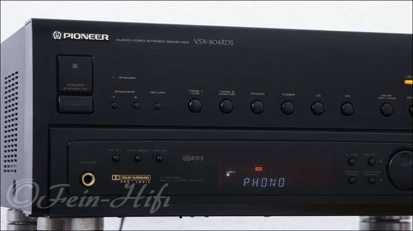 Zeigt die Detailansicht-Links von Pioneer VSX-804 S
