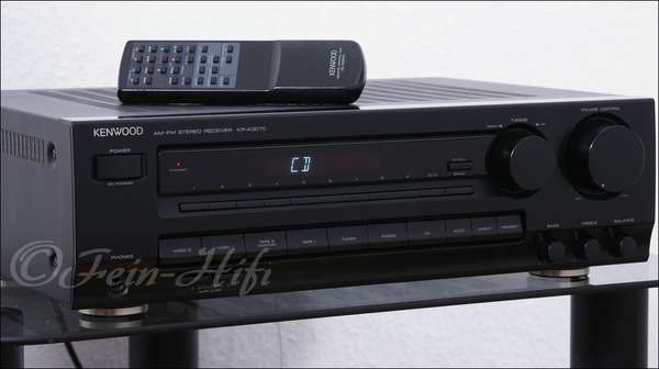 Zeigt die Seitenansicht-Links von Kenwood KR-A3070 S
