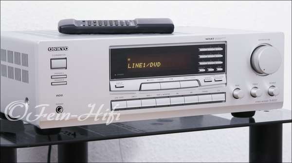 Onkyo TX-8222 Stereo Receiver-Verstärker silber