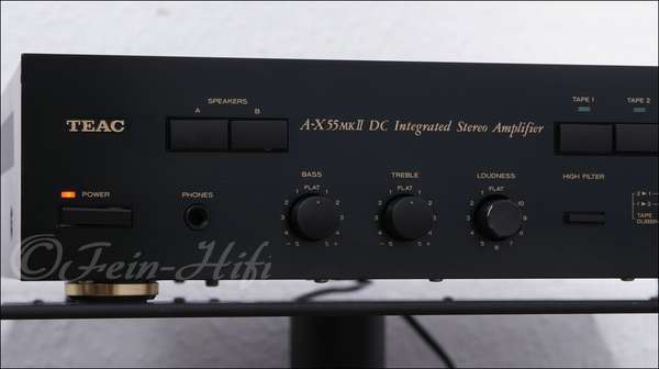 Zeigt die Detailansicht-Links von TEAC A-X55
