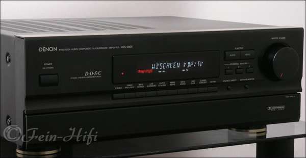 Zeigt die Seitenansicht-Links von Denon AVC-2800 S