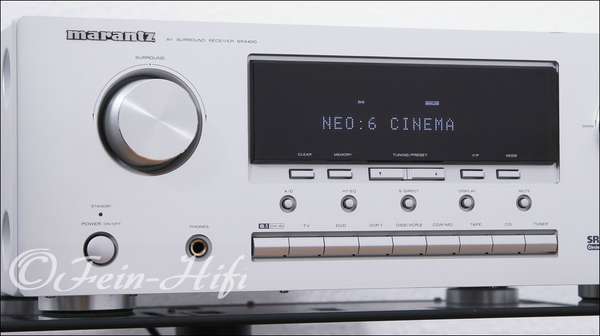 Zeigt die Detailansicht-Links von Marantz SR-4400 D