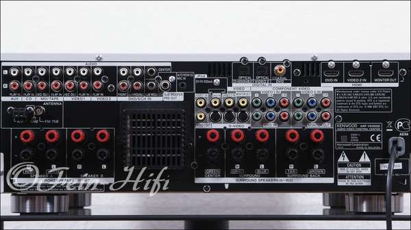 Kenwood KRF-V9300D Dolby Digital 7.1 Receiver mit HDMI silber