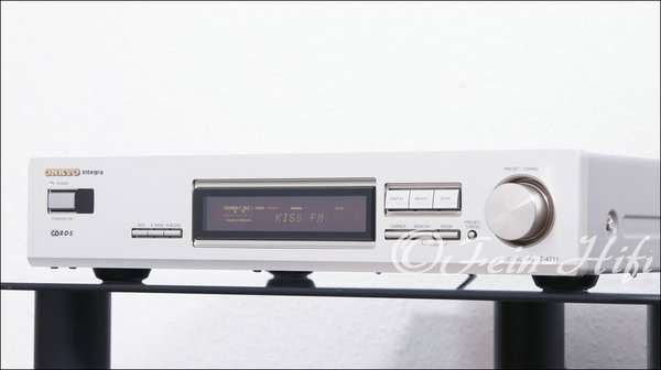 Onkyo T-4711 Integra Highend HiFi Tuner mit RDS silber o.f.