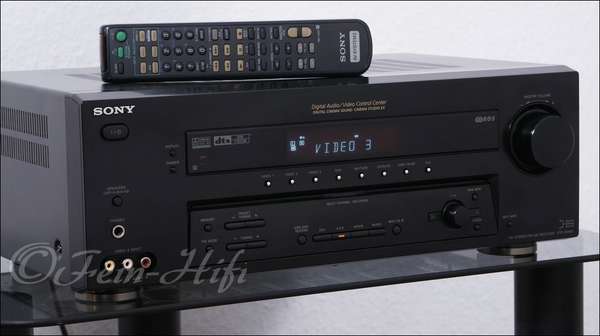 Zeigt die Seitenansicht-Links von Sony STR-DE695 D