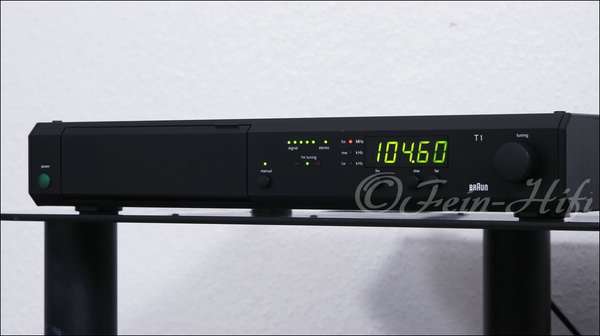 Braun Atelier T1 Stereo Tuner - der Klassiker
