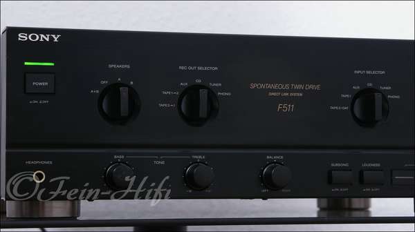 Zeigt die Detailansicht-Links von Sony TA-F 511 S