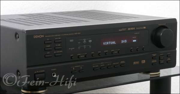 Zeigt die Seitenansicht-Links von Denon AVR-1601 D
