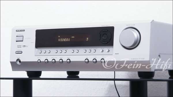 Onkyo HT-R340 Dolby Digital DTS Heimkino Receiver silber o.f.