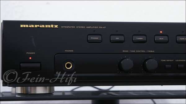 Zeigt die Detailansicht-Links von Marantz PM-47 S