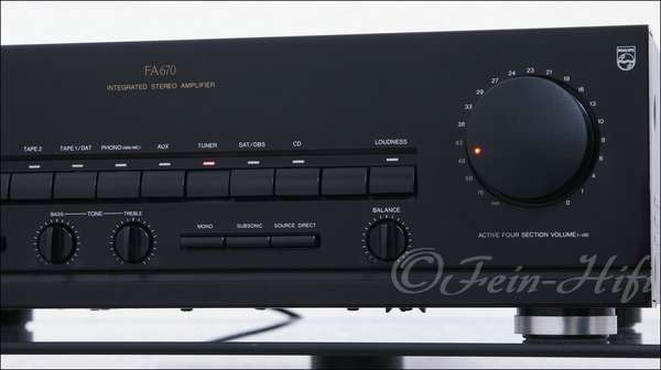 Philips FA-670 Stereo Verstärker