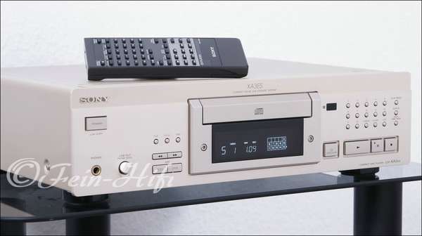 Zeigt die Seitenansicht-Links von Sony CDP-XA3 ES H