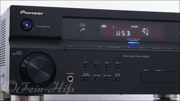 Zeigt die Detailansicht-Links von Pioneer VSX-918V D