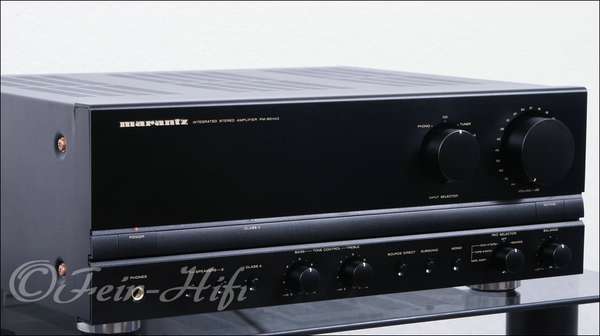 Zeigt die Seitenansicht-Links von Marantz PM-80 MK2 H