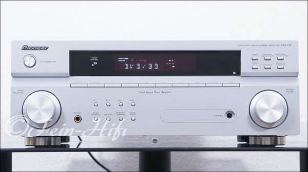 Pioneer VSX-418 Dolby Digital Heimkino AV Receiver silber