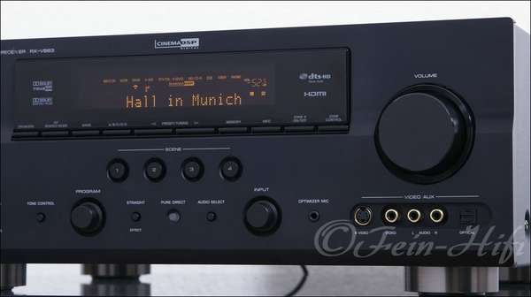 Yamaha RX-V663 HDMI Dolby TrueHD Heimkino AV Receiver