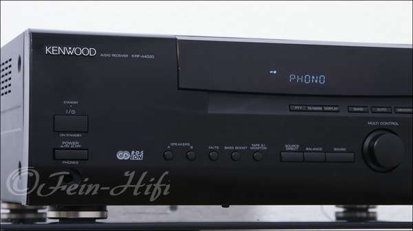 Kenwood KRF-A 4020 Stereo 2.1 Receiver mit 2 x 100W..
