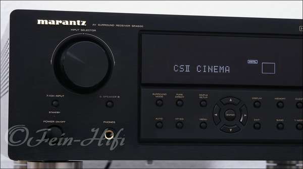 Zeigt die Detailansicht-Links von Marantz SR-4600 D