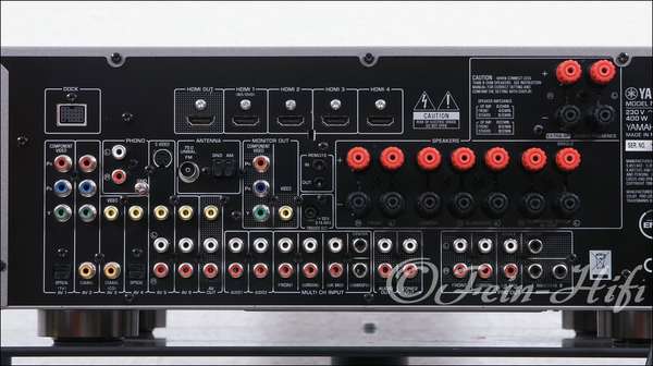 Yamaha RX-V765 Dolby TrueHD 7.1 Heimkino AV Receiver mit HDMI ti