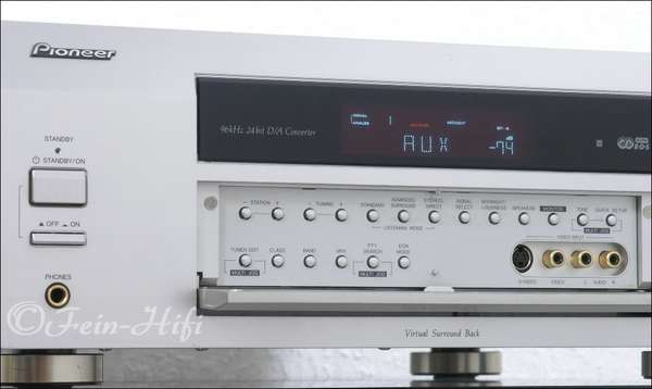 Zeigt die Detailansicht-Links von Pioneer VSX-D711 D
