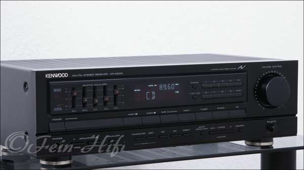 Zeigt die Seitenansicht-Links von Kenwood KR-A5010 S
