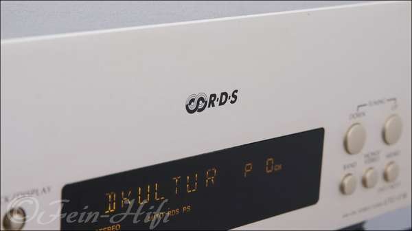Denon UTU-F10 Stereo HiFi Tuner mit RDS im Midi Format champagne
