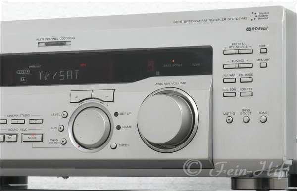 Zeigt die Detailansicht-Rechts von Sony STR-DE 445 D