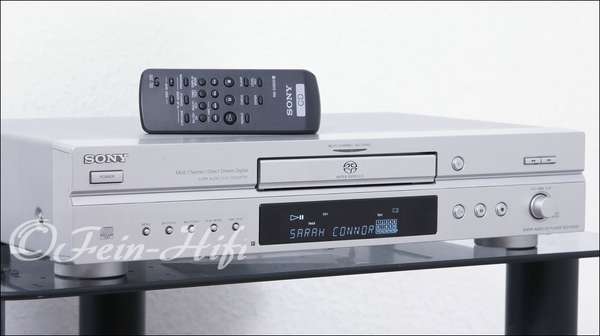 Zeigt die Seitenansicht-Links von Sony SCD-XE597 SACD-P