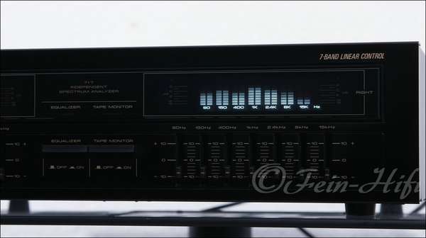 Pioneer GR-555 HiFi 7-Band Graphic Equalizer