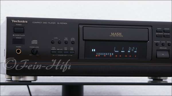 Zeigt die Detailansicht-Links von Technics SL-PS 740A CD-P