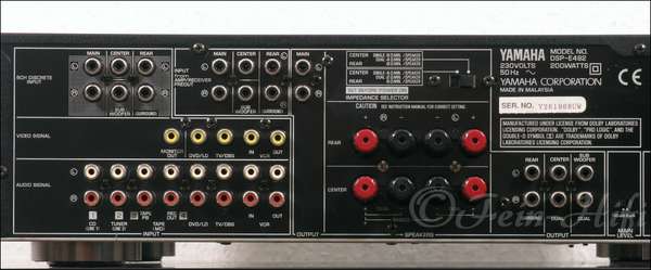 Yamaha DSP-E492 5.1 Surround Prozessor