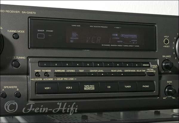 Zeigt die Detailansicht-Links von Technics SA-GX670 S
