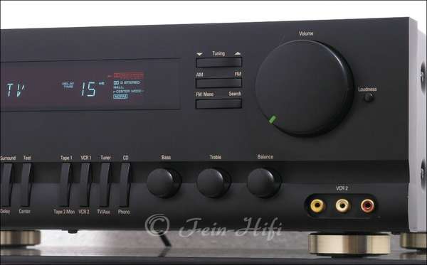 Zeigt die Detailansicht-Rechts von Harman Kardon AVR-20II Stereo / Dolby ProLogic Receiver