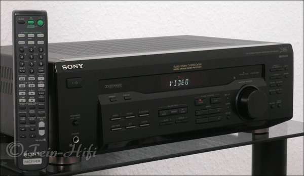 Zeigt die Seitenansicht-Links von Sony STR-DE 245 D