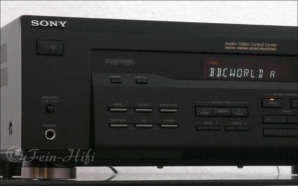 Zeigt die Detailansicht-Links von Sony STR-DE 245 D