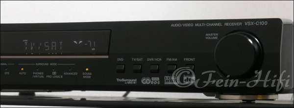 Pioneer VSX-C100 Dolby Digital DTS Receiver Slimline